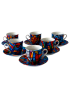 Set 6 tasses de café espresso Sagrada Familia