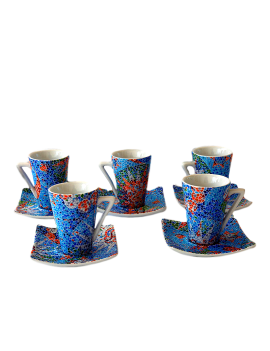 Set de 6 tasses à café espresso Dong Soles
