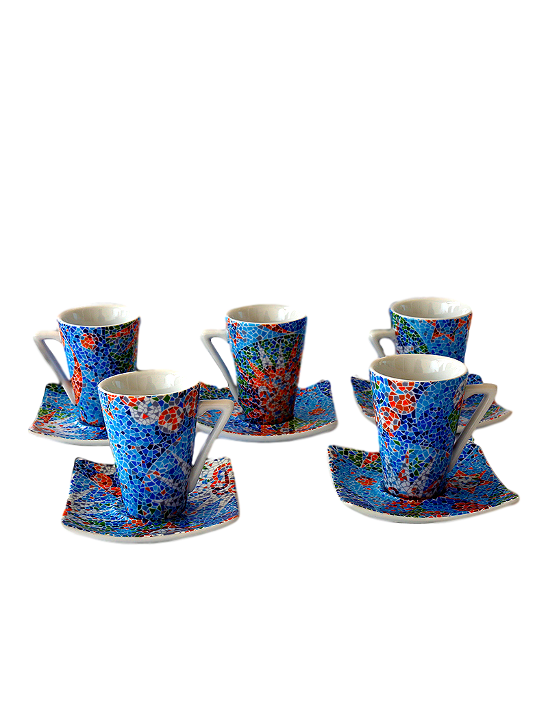 Set 6 tasses de cafè espresso Dong Soles