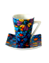 Set 6 tazas café espresso Dong Vitral