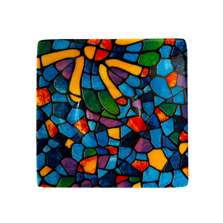 Set 6 Espresso Coffee Cups Dong Vitral