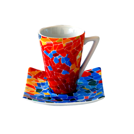 Set 6 tazas café espresso Dong Aurora