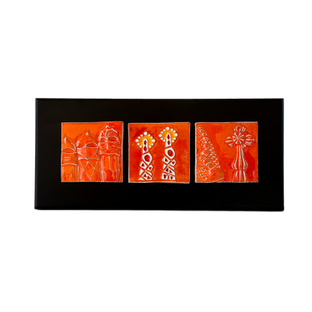 Cuadro bajorrelieve Gaudí