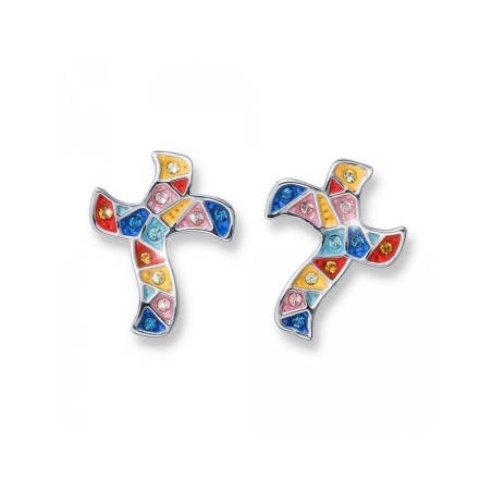 Pendientes Gaudí Cruz
