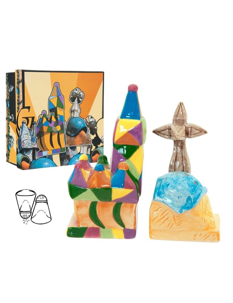 Set Salt and Pepper Gaudi Multicolor