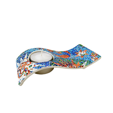 Candle holder Trencadis