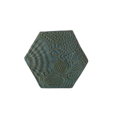 Gaudi Hexagonal Tile Magnet