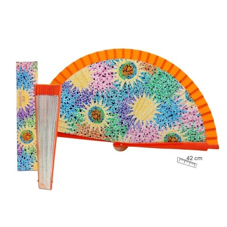 Ventall Gaudí Multicolor