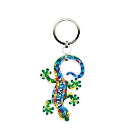 Gaudi Lizard Key Ring