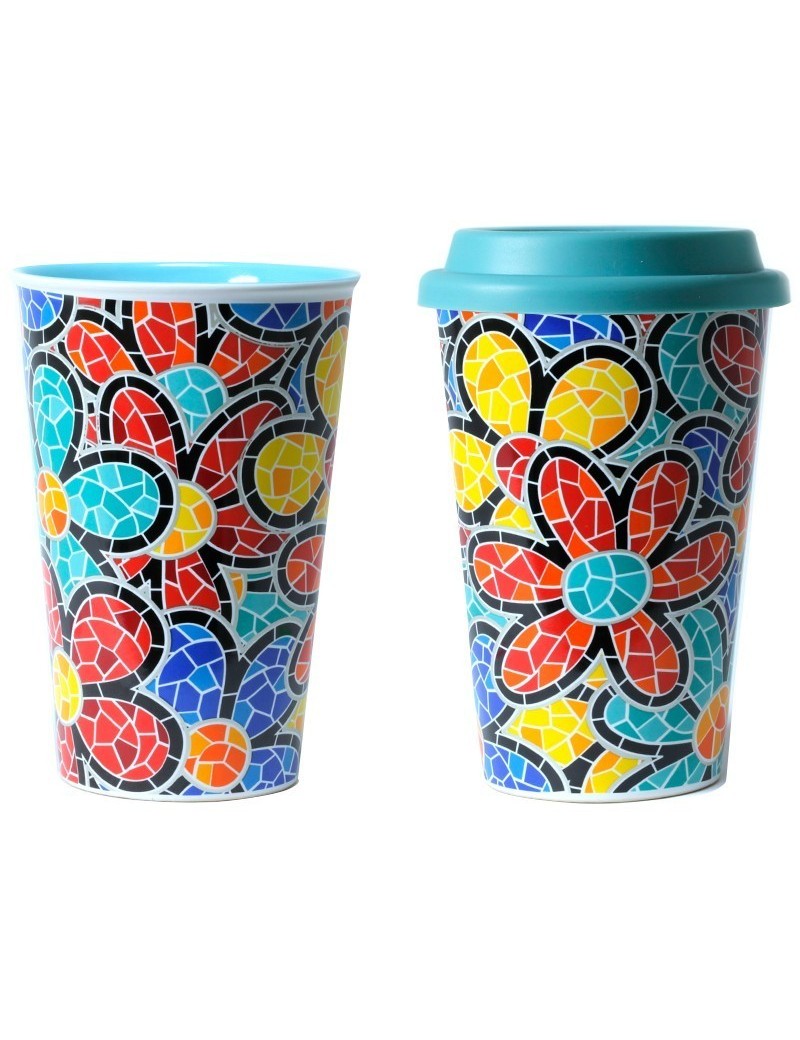 Thermal Ceramic Mug Spring Gaudi