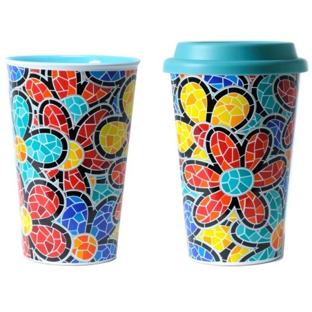 Thermos en céramique Printemps Gaudi