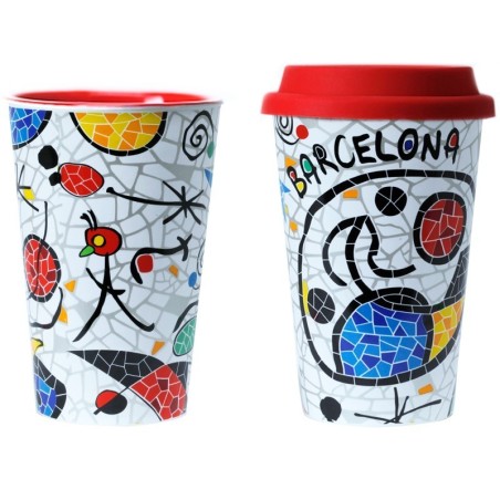 Thermos en céramique Miró Inspiration