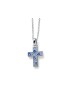 Pendant Gaudi Cross Blue