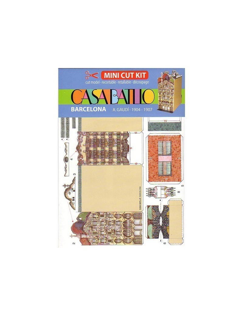 Mini Kit Retallable Casa Batlló