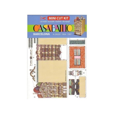 Mini Kit Recortable Casa Batlló