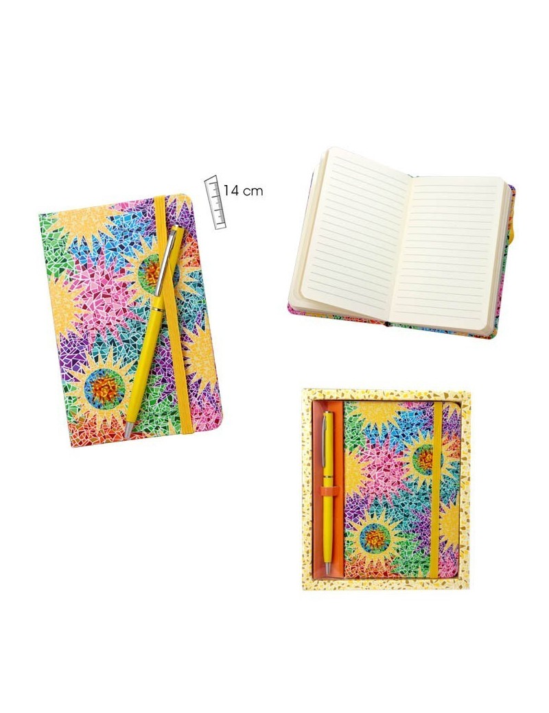 Notebook With Pen Gaudí Multicolor