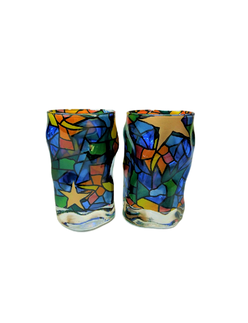 Set de 2 chupitos Triana Estrellas