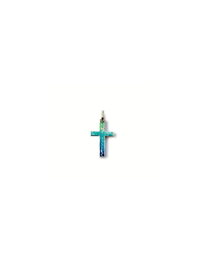 Long cross trencadís