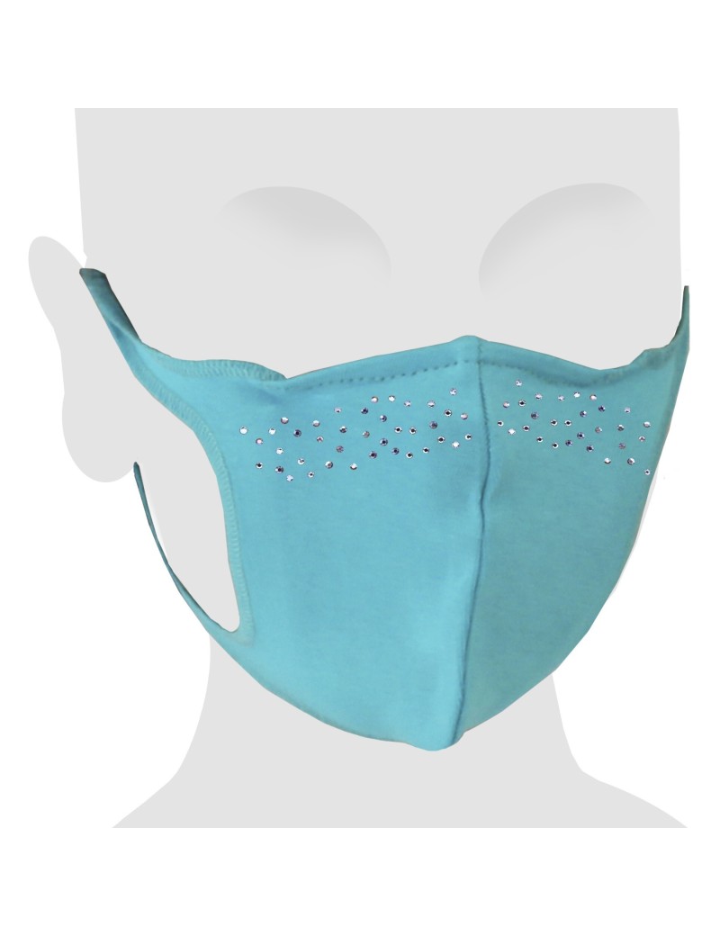 Masque en coton avec Swarovski pour enfants L.O.L. Surprise!  Couleur fuchsia
