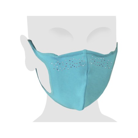 Masque en coton avec Swarovski pour enfants L.O.L. Surprise!  Couleur fuchsia
