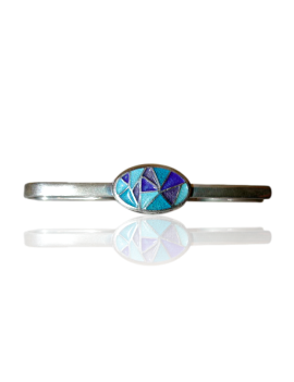 Tie Pin Blue  