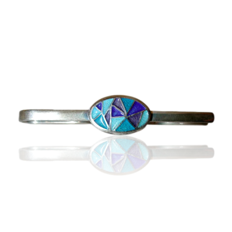 Aguja Corbata Azul  