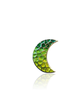 Colgante Luna Gaudí Trencadís Verde
