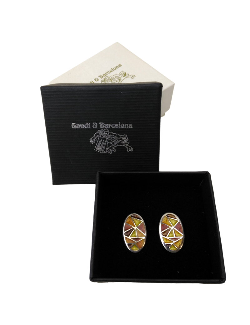 Cuff Links Gaudi Ocres