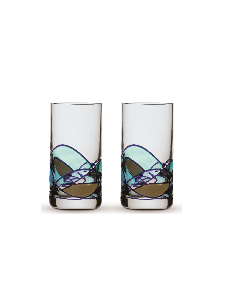 2 Vasos Chupito Gaudí Aqua