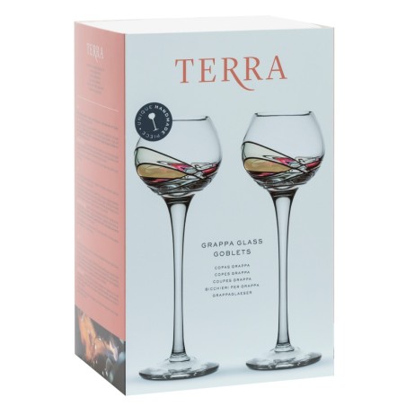 2 Copas Grappa Gaudí Terra
