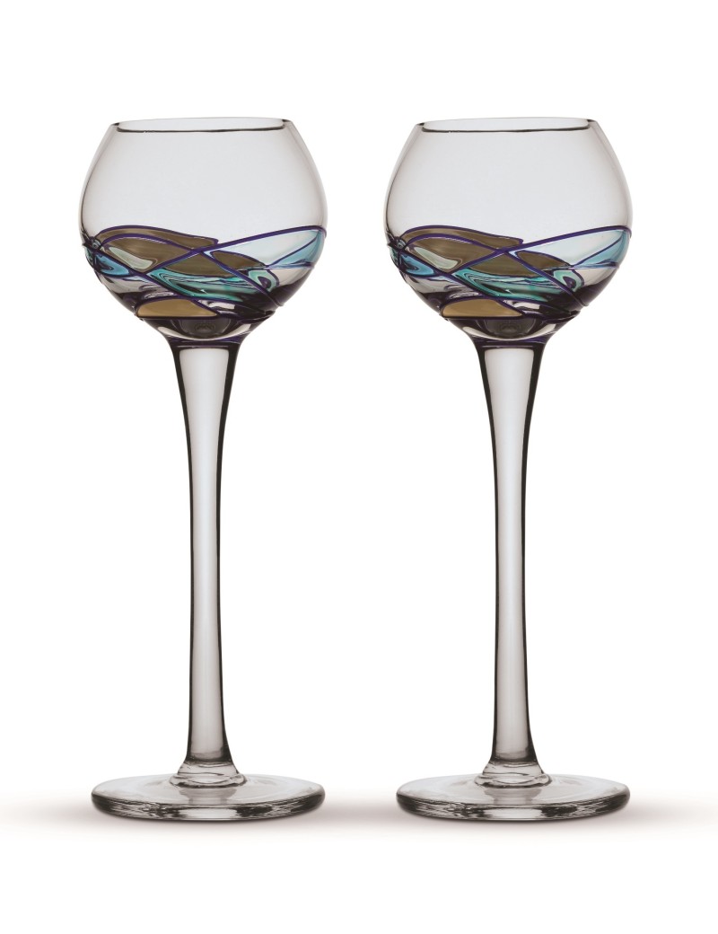 2 Copes Grappa Gaudí Aqua