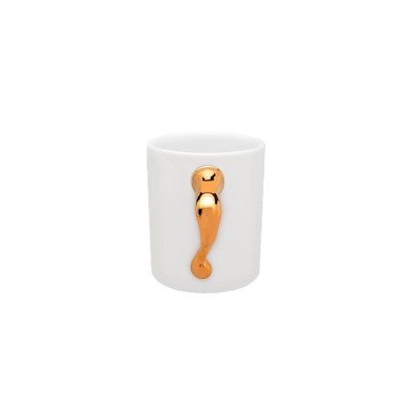 Taza manilla dorada Gaudi Batlló