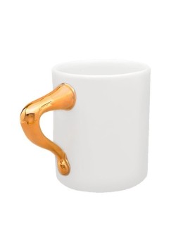 Taza manilla dorada Gaudi Batlló