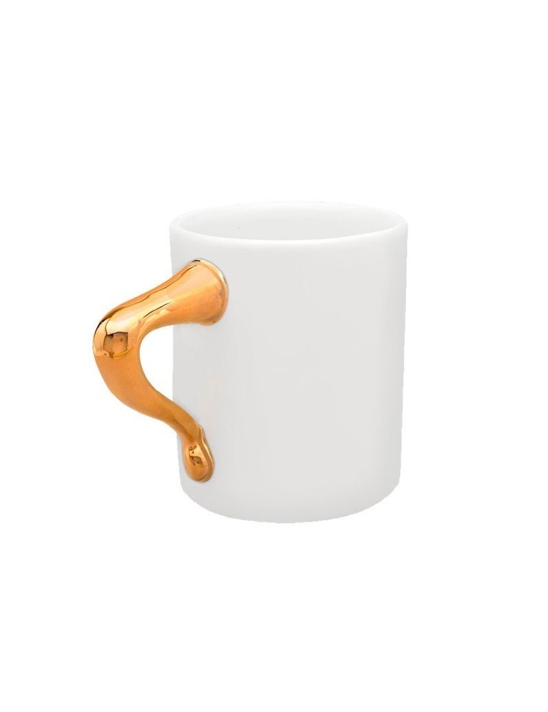 Tasse poignée doré Gaudi Batlló