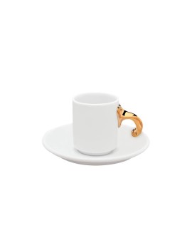 Golden Handle Gaudi Mila Espreso Cup