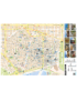 Carte de poche de Barcelone - Incassable