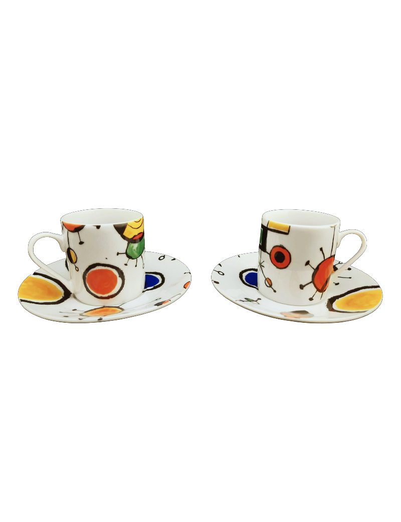 Set espresso Inspiració Miró