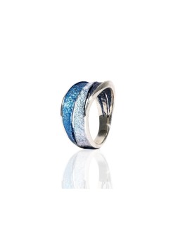 Anillo Gaudí Bori azul