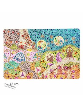 Set of 6 Mats Gaudi Multicolor