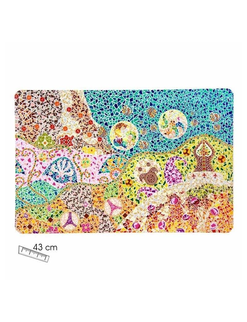 Set of 6 Mats Gaudi Multicolor