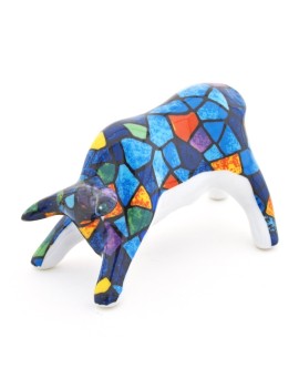 Toro Cerámica Trencadis Vitral