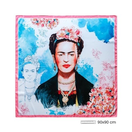 Printed Scarf Frida Khalo