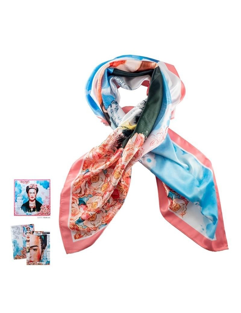 Printed Scarf Frida Khalo