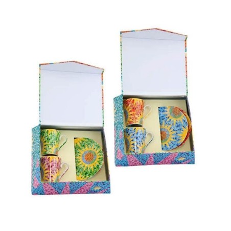 Set de 2 tazas Gaudí Multicolor