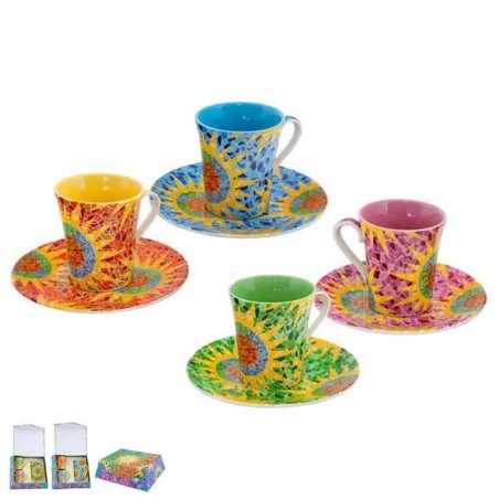 Set de 2 tazas Gaudí Multicolor