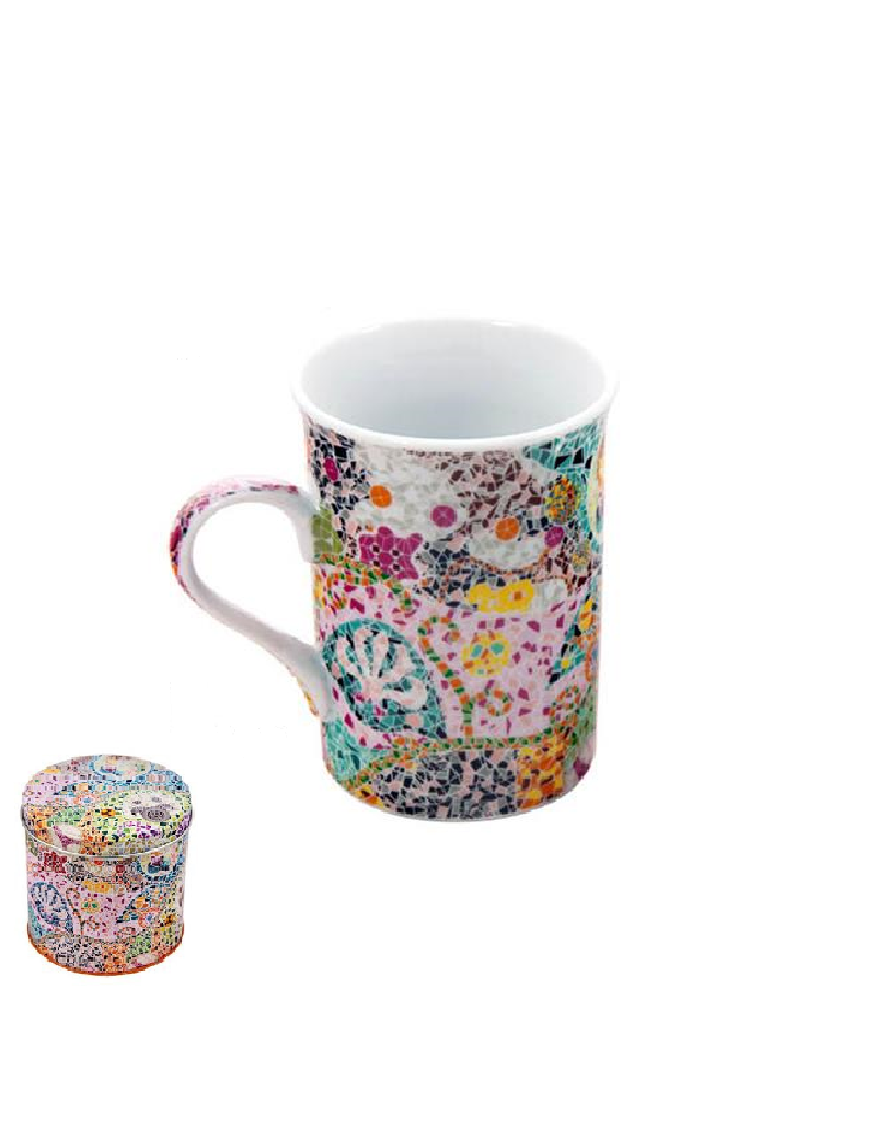 Mug Gaudi Elements dans une boîte en métal