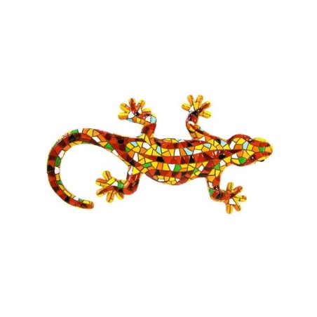 Salamandra Gaudí Trencadís Verde