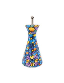 Aceitera ceramica gaudi vitral