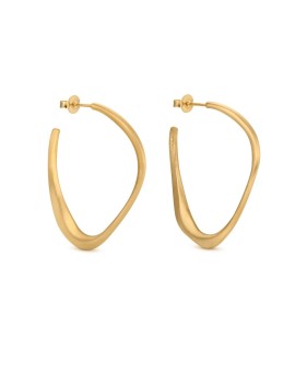Golden Earrings Gaudi Pedrera Barcelona