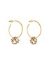Barcelona Gaudi Colors Golden Earrings